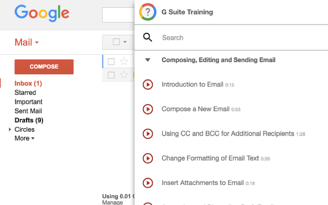 Learn Gmail, Google Apps, and Android Basics With 5 Beginner Lessons learn google gsuite training chrome