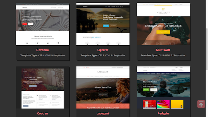 11 CSS Template Sites: Don't Start From Scratch! os templates