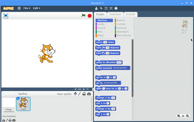 getting started with scratch on raspberry pi