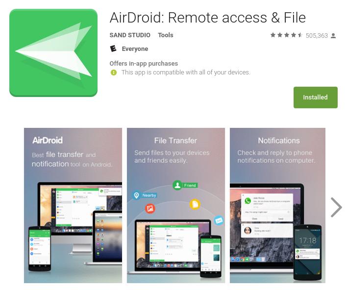 best wireless transfer app android